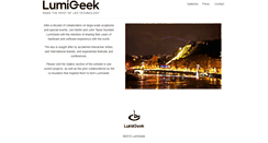 Desktop Screenshot of lumigeek.com